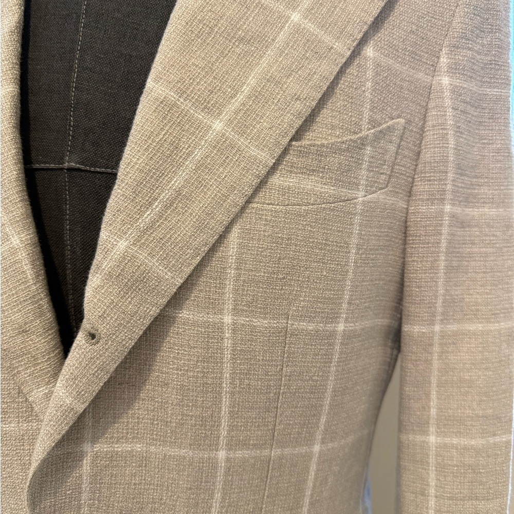 Suitsupply Gray Check Blazer